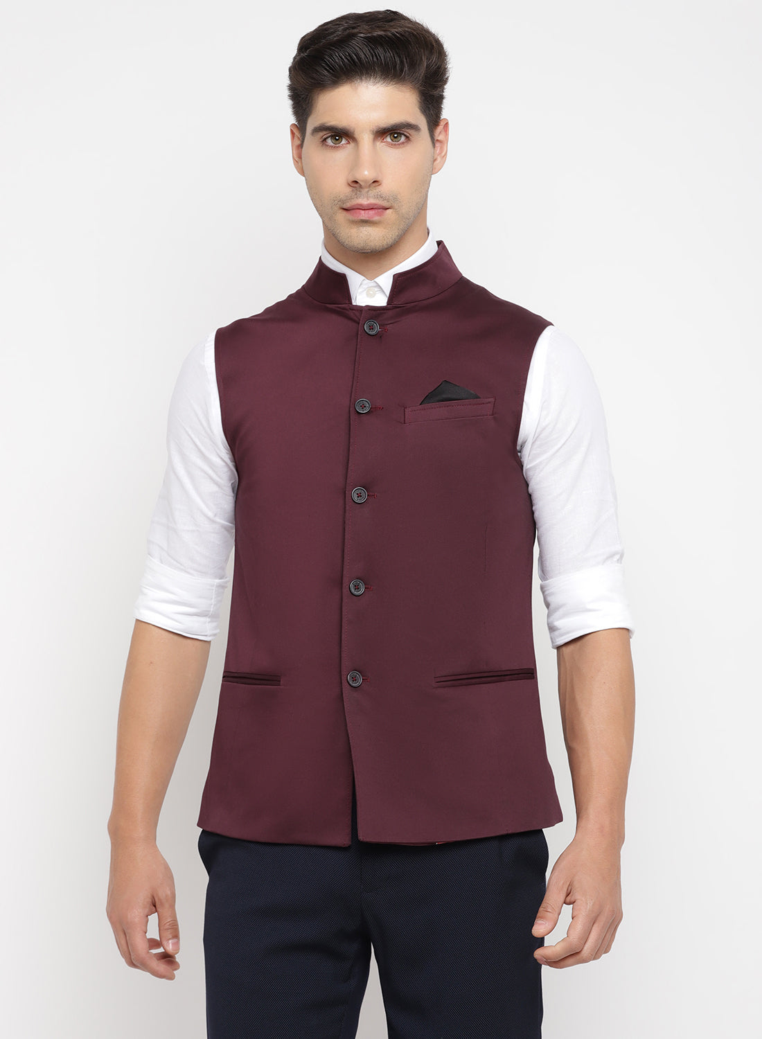 Shirt trouser with outlet nehru jacket