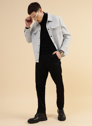 Off White Smart Casual Jacket