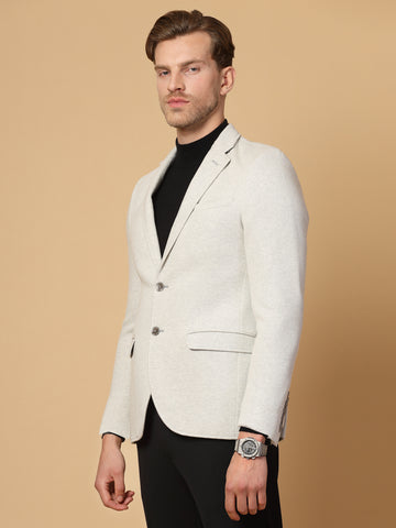 Silver Uncrushable Smart Jacket