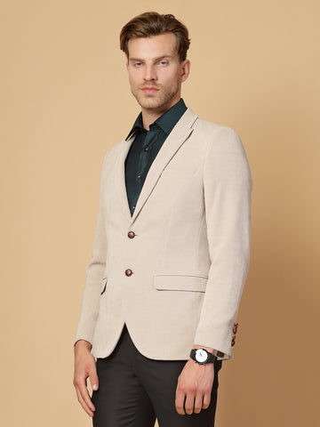 Beige Uncrushable Cord Jacket