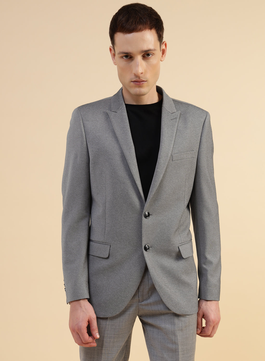 Light Grey Uncrushable Smart Jacket