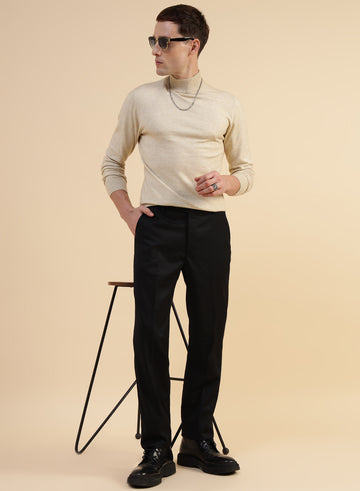 Black Gold Polywool Trouser