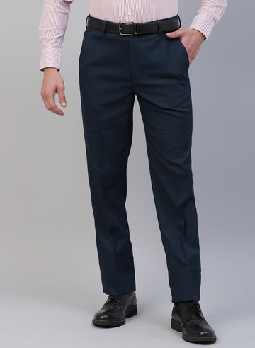 Blue Smart Trouser