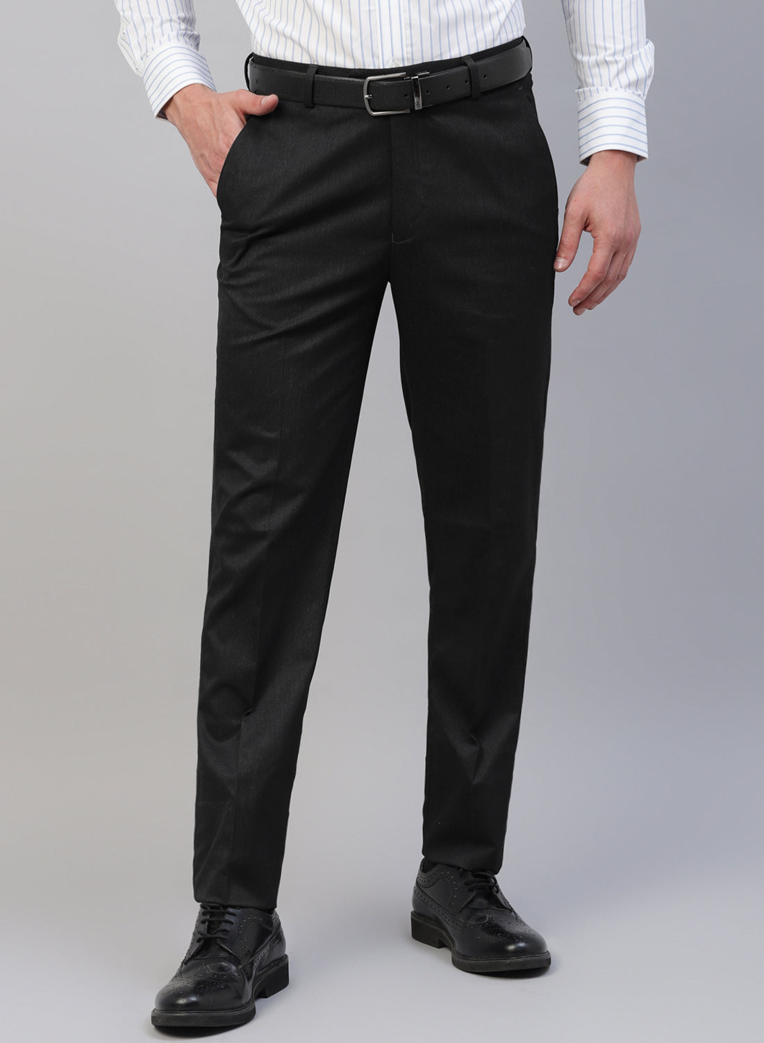 Charcoal Smart Trouser