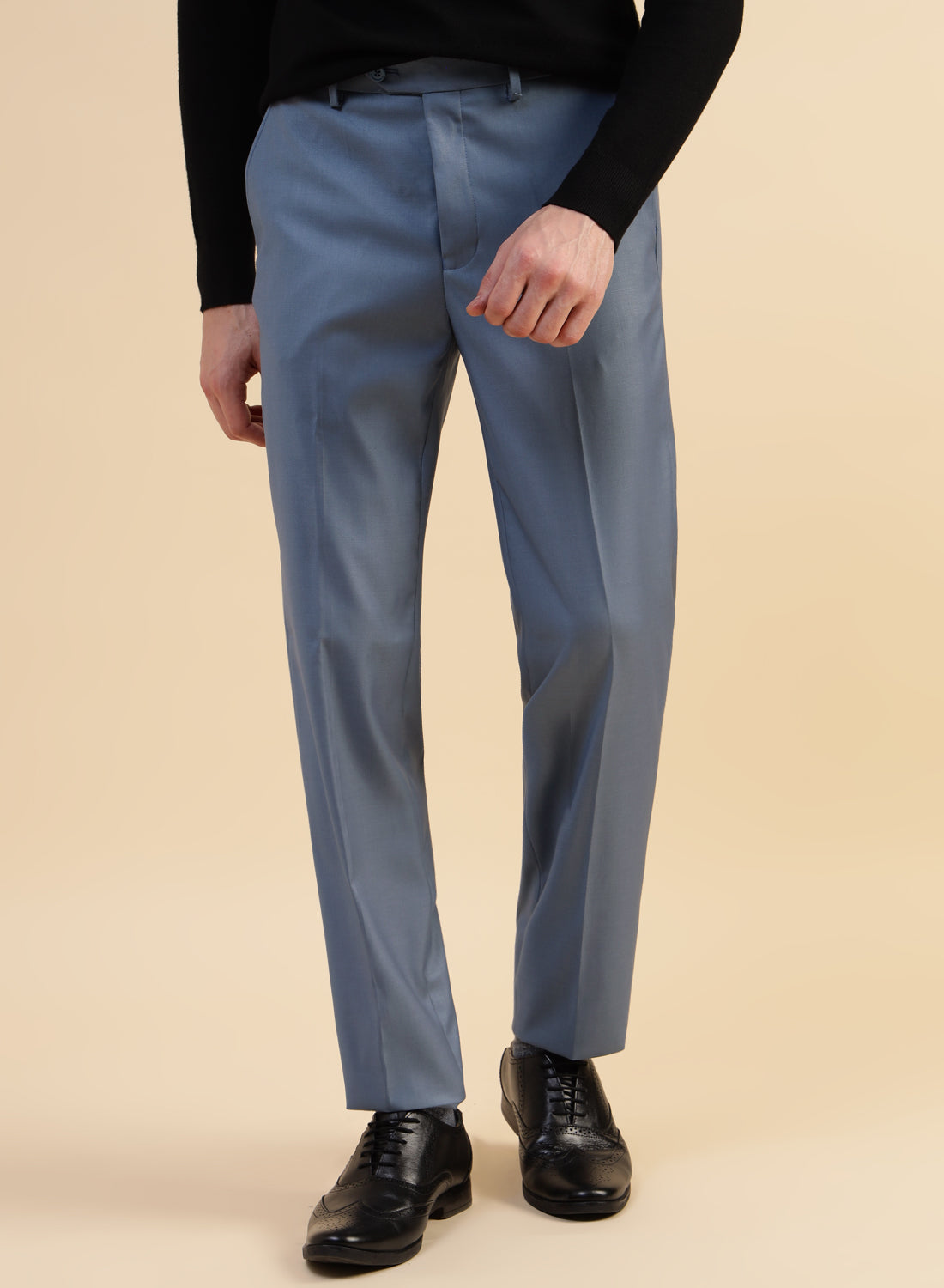 Sky Blue Smart Trouser