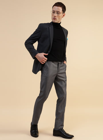 Grey Smart Trouser