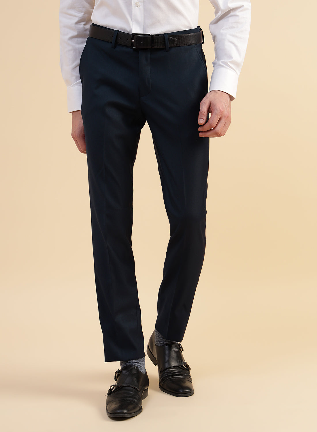 Blue Smart Trouser