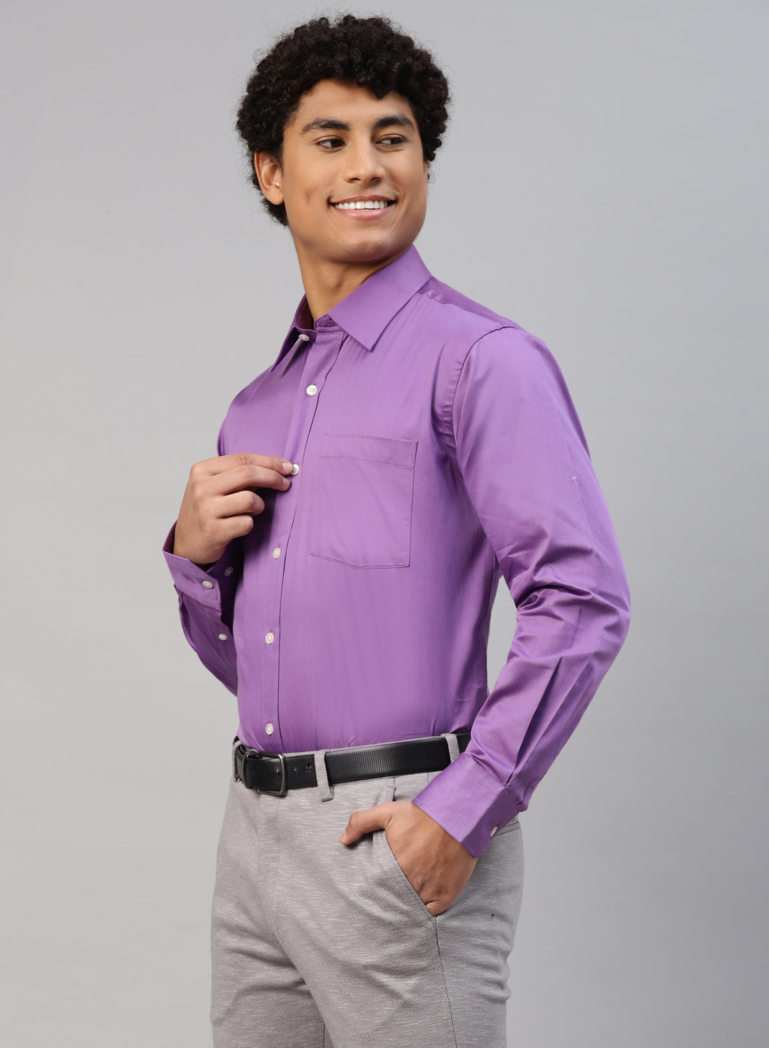 Men Solid Casual Black, Purple Shirt Price in India - Buy Men Solid Casual  Black, Purple Shirt online at Shopsy.in