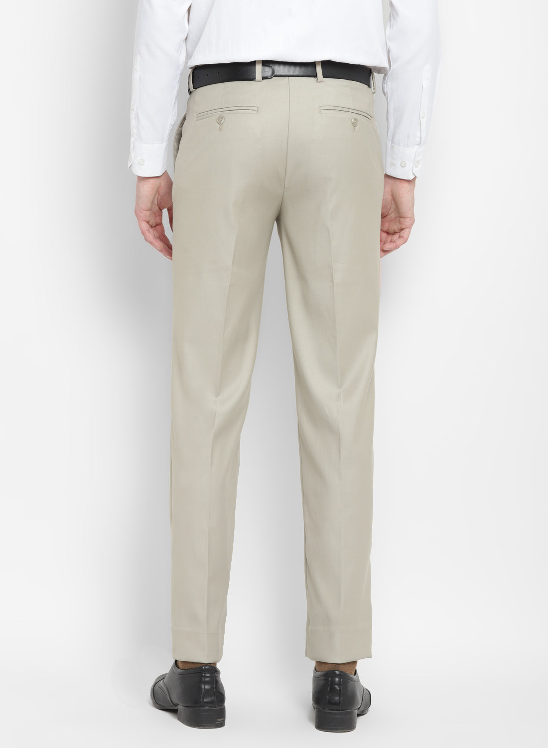 Grey Cotton Trouser